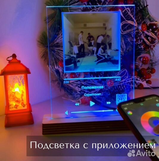 Рамка с живым фото