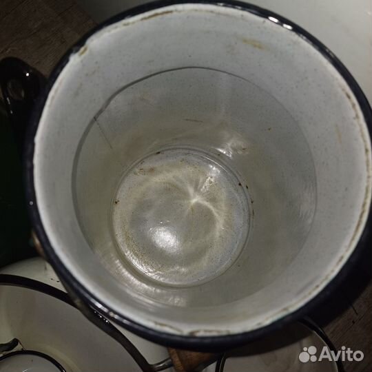 Эмалированная посуда СССР б/у