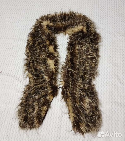 Меховой воротник, шарф