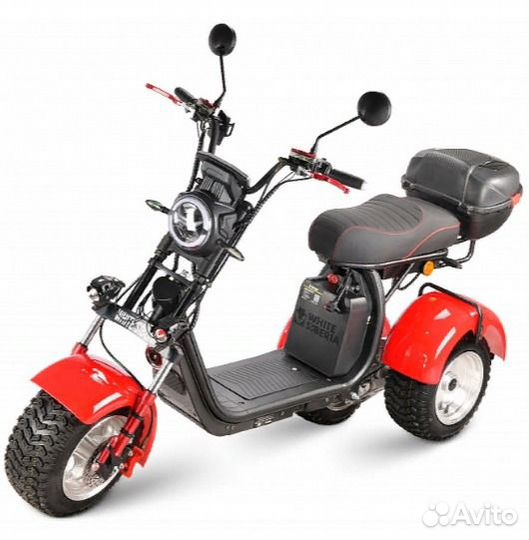 Электротрицикл white siberia ikra 5000W