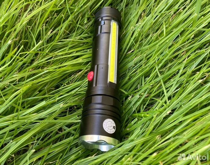 Мощный аккумуляторный фонарь ручной