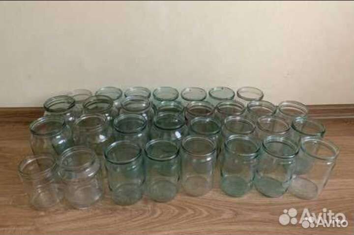 Банка 0,7 литров стеклянная