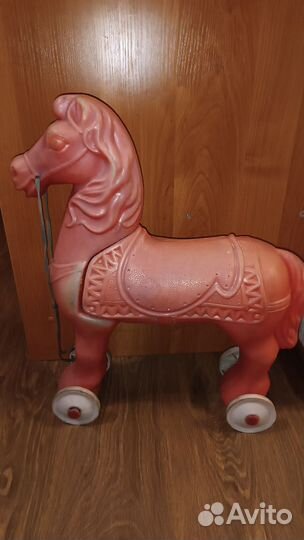 Игрушка лошадь СССР