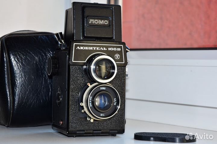 Любитель 166B пленочный фотоаппарат СССР