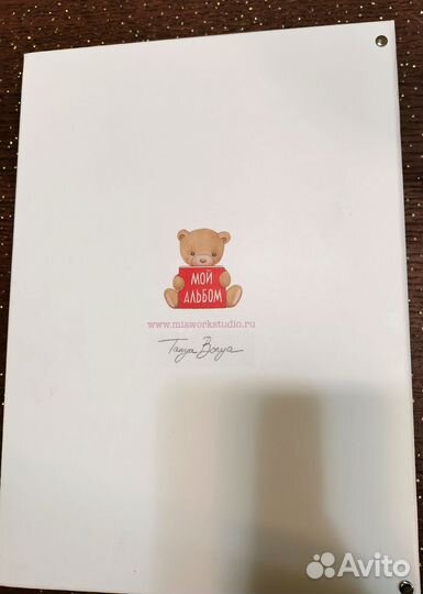 Папка органайзер для документов ребенка (А4)