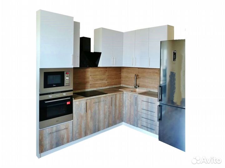 Кухня на заказ с фасадом из лдсп