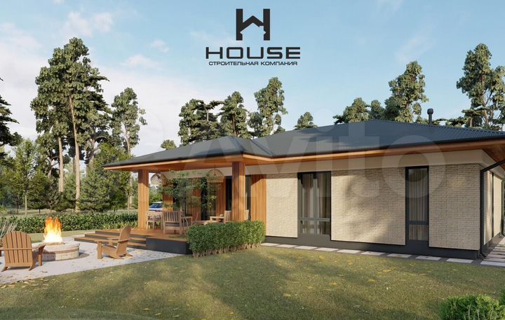 Дом 102 м² на участке 8 сот.