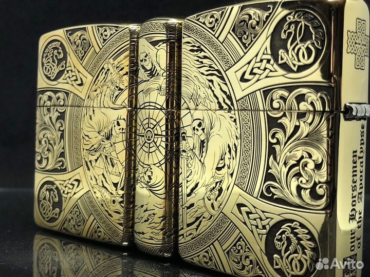 Зажигалка Zippo Armor - Всадники апокалипсиса