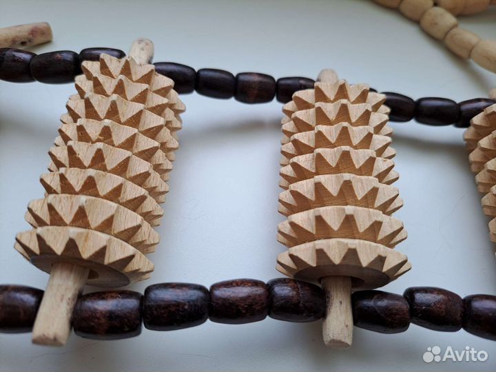 Массажер тетраком дерево