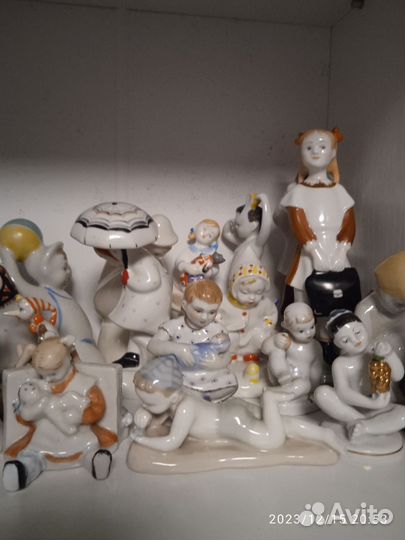 Фарфоровые статуэтки СССР
