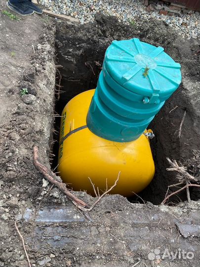 Монтаж газгольдера «Ревергаз» напрямую с завода