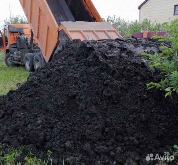 Земля плодородная с поля