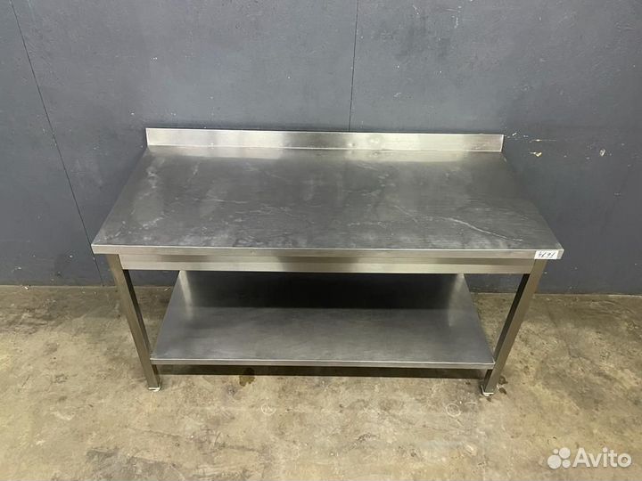 Стол производственный из нерж 150х70