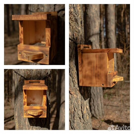 Кормушки для птиц и белок / Бельчатник Скворечник