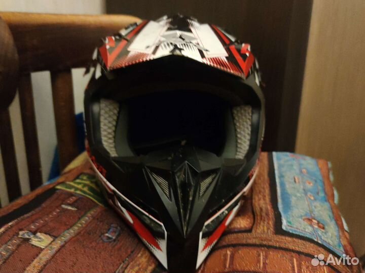 Мотошлем кроссовый детский