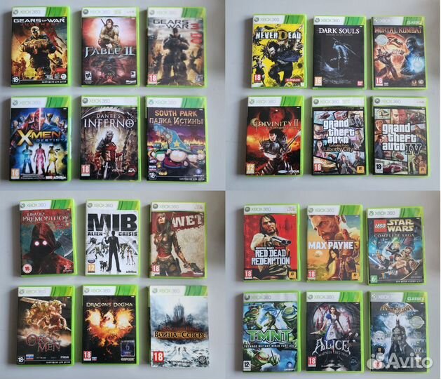 Игры на xbox 360
