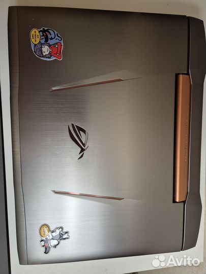 Игровой ноутбук asus ROG G752VY