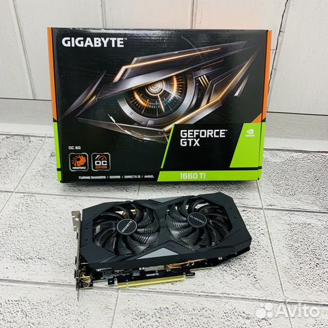 Gigabyte GTX 1660 Ti Gaming OC 6GB купить в Москве | Электроника | Авито