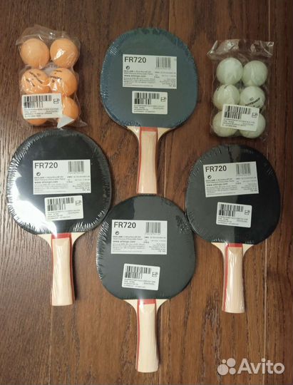 Ракетка для настольного тенниса и мячики Artengo