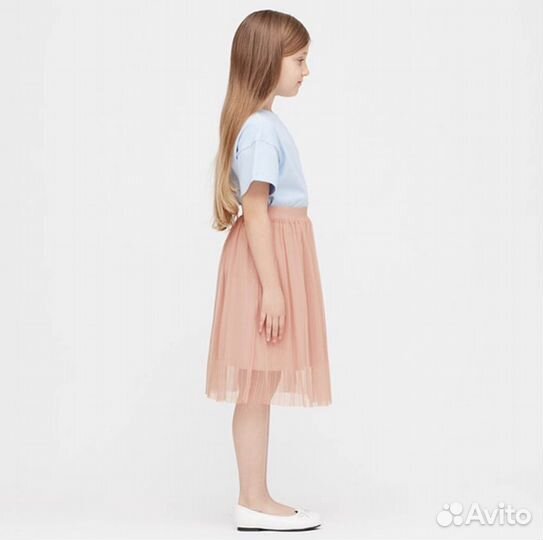 Нарядная юбка Uniqlo 7-8 лет