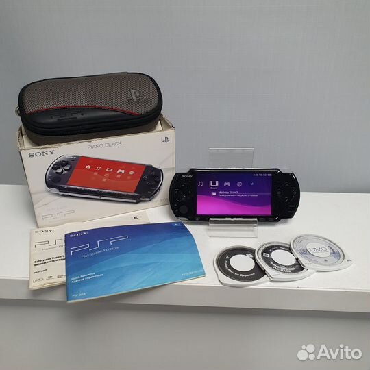 Sony PSP E3008 с комплектом