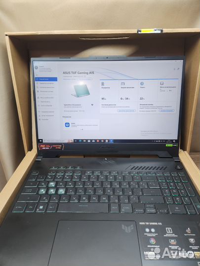 Asus tuf gaming a15 fa507nv