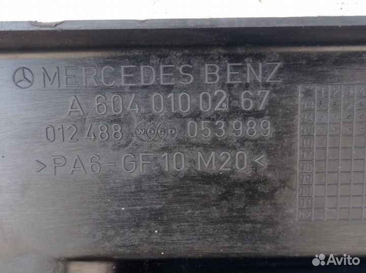 Mers W210 W202 Декоративная крышка м604 дизель 2.2