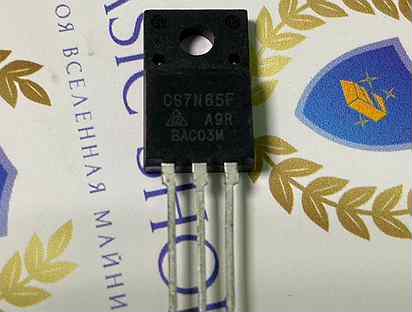 Транзистор на блок питания Apw12 CS7N65F