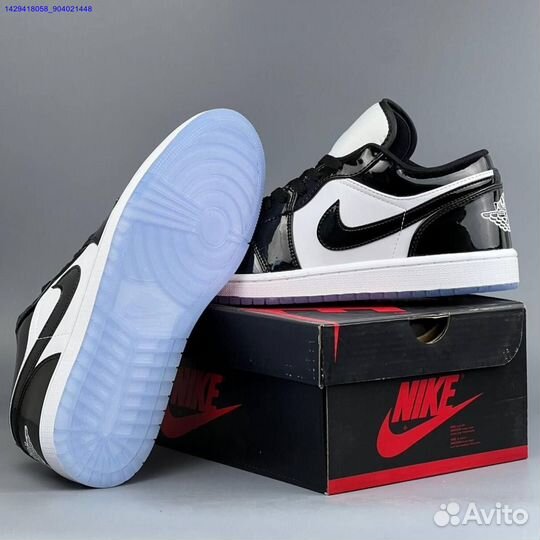 Кроссовки Nike Jordan 1 Low Concord (Арт.55642)