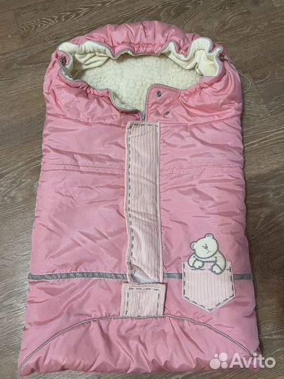 Теплый конверт в коляску