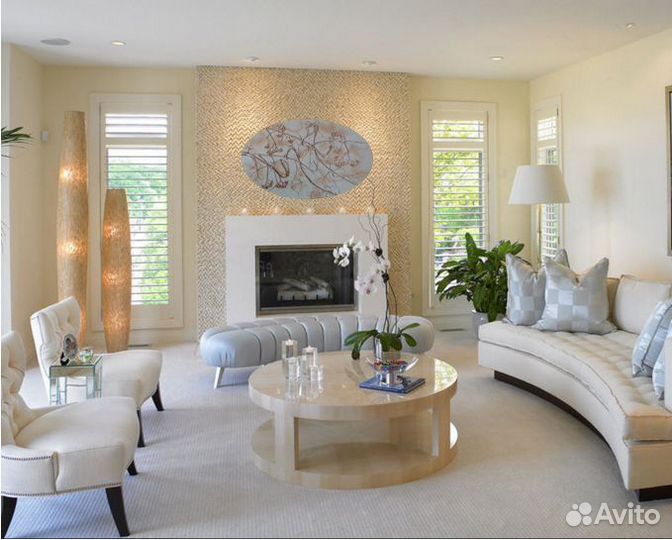 Декоративное гипсовое панно