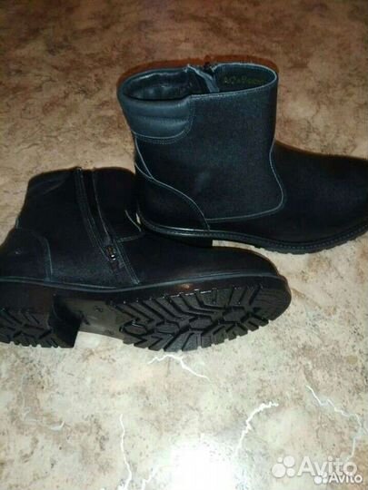 Полусапоги мужские зимние