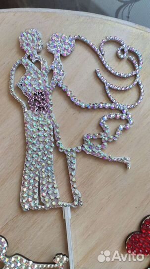 Топпер со стразами