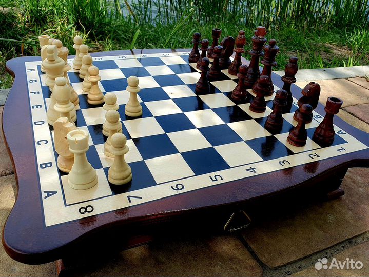 Шахматы деревянные