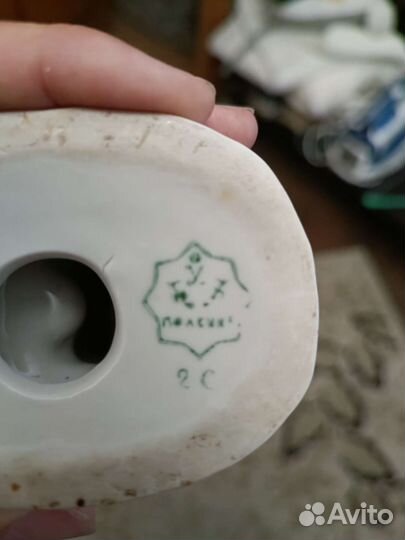 Статуэтка Мальчик на лыжах зкх Полонне