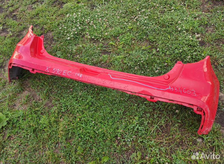 Задний бампер Kia Soul 2 14-19