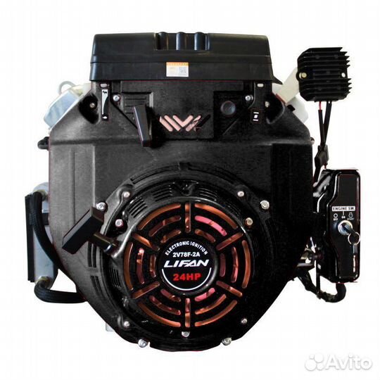 Двигатель lifan lf2v78f-2A (24 л.с.) D25, 20А