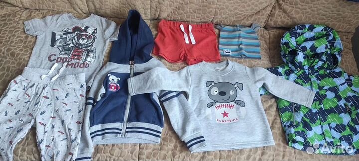 Пакет вещей на мальчика до 2.6 лет