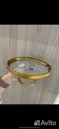 Хрустальная менажница