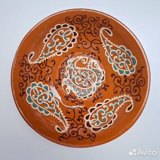 Тарелка настенная декоративная из Казани Роспись