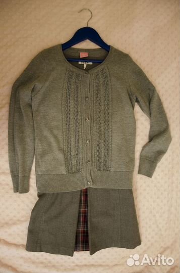 Кардиган школьный рост 140
