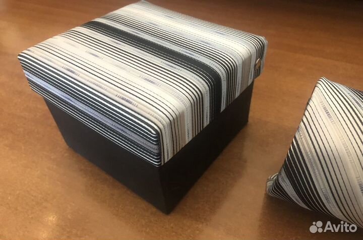 Комплект. Галстук запонки платок