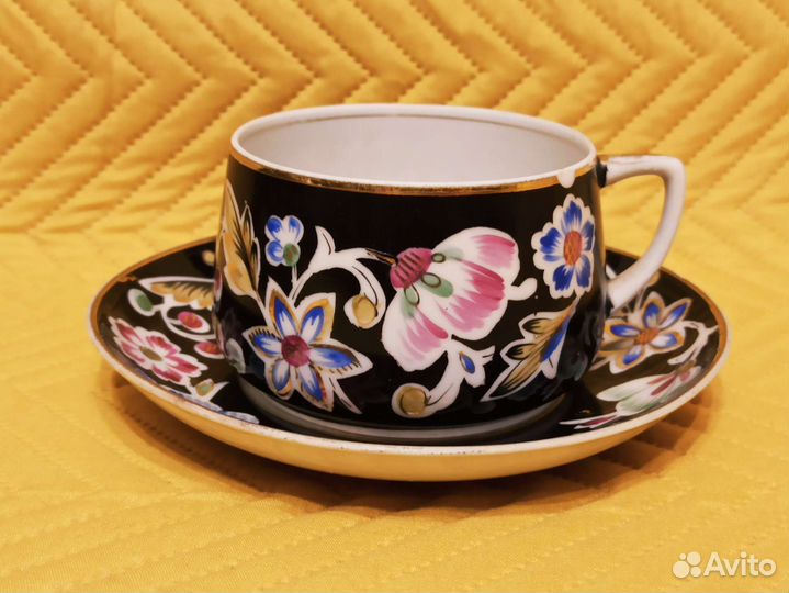 Большая чайная пара бочка Вербилки