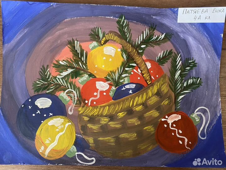 Рисунки на заказ для дет сада и школы