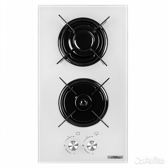 Варочная поверхность белое стекло Grand Germes
