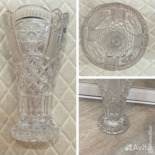 Ваза хрустальная СССР