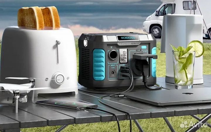 Портативная электростанция 300 Вт(220w)