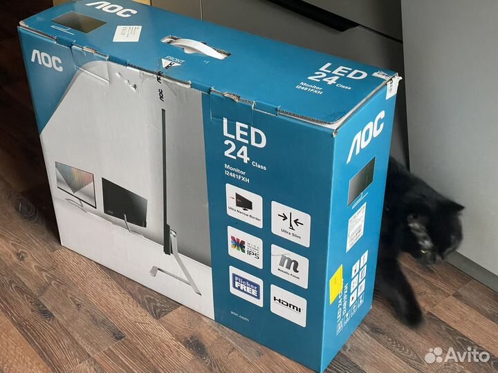 Монитор 76 гц 24 IPS