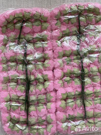 Цветы из фоамирана,цветы на проволоке