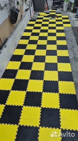 Модульные полы для гаража